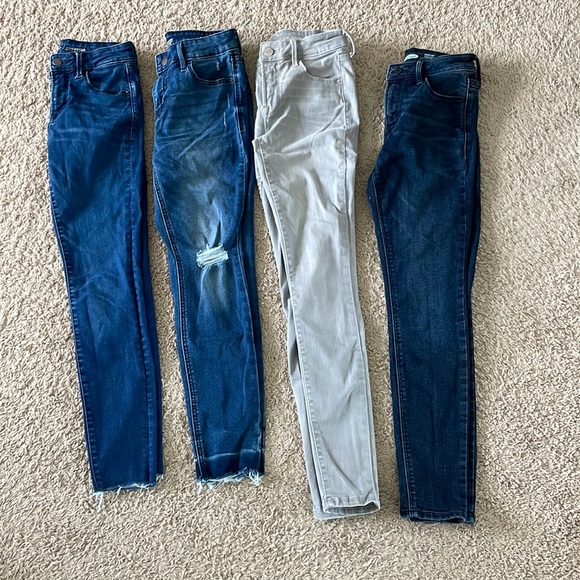 4 Pairs Skinny Jeans Bundle